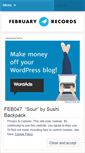 Mobile Screenshot of februaryrecords.com